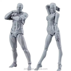 批发人物模型套装PVC动作人物绘画模型套装人物艺术家绘画模型人体模型拼接娃娃价格 - Product Image 3