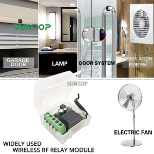 220V 1-Kanal-HF-Fernbedienungsschalter 433 MHz Universal Wireless Remote Control Relay-Empfänger modul - Product Image 2