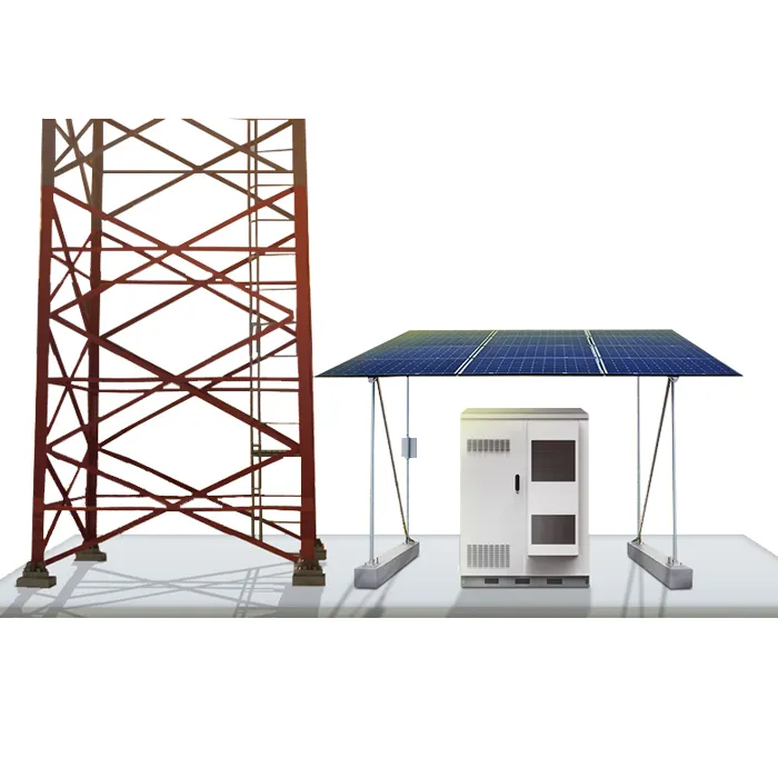 Batterie au lithium solaire haute tension 20kwh avec solution de site de système d'énergie de panneau solaire d'éolienne