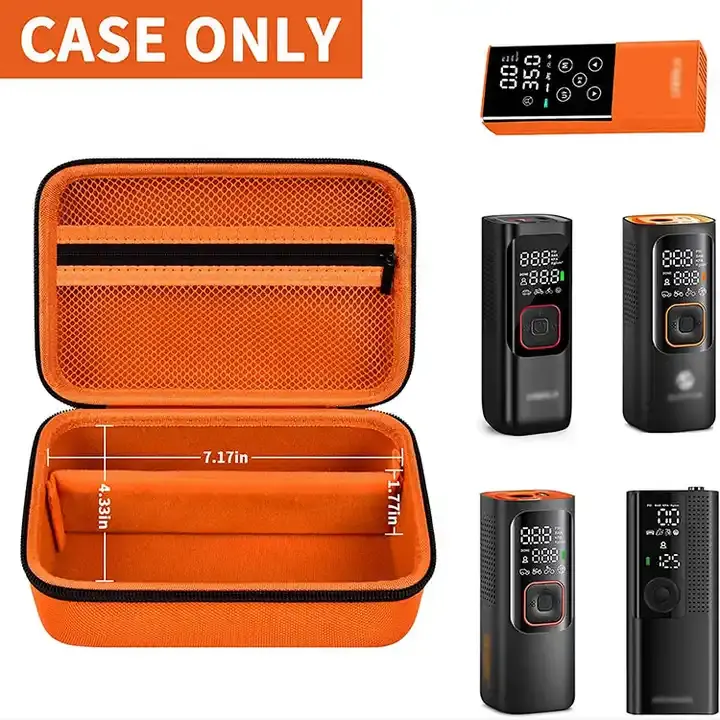 Caso personalizado EVA Hard Storage Case Carrying Traveling Case for Air Compressor Car Air Pump