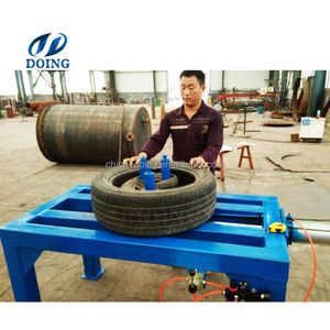 เครื่องบรรจุยางล้อแบบคู่ทำให้ยางหลายๆตัวซ้อนกันใช้งานง่าย - Product Image 1
