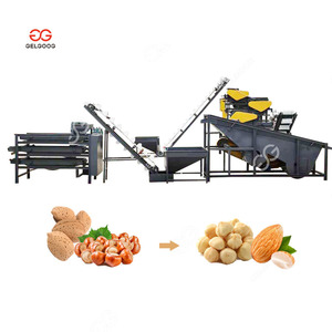 Walnut Nut Crispy <strong>Shell</strong> Making Peeler Hazelnut Skin Cracker Almond Huller <strong>Machine</strong> to Crack <strong>and</strong> <strong>Sort</strong> Remove Peel - Product Image 1