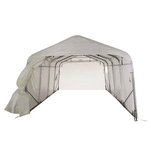 Ağır hizmet tipi çift araba taşınabilir garaj gölgelik otopark çadırı Carport araba katlanır barınak - Product Image 1