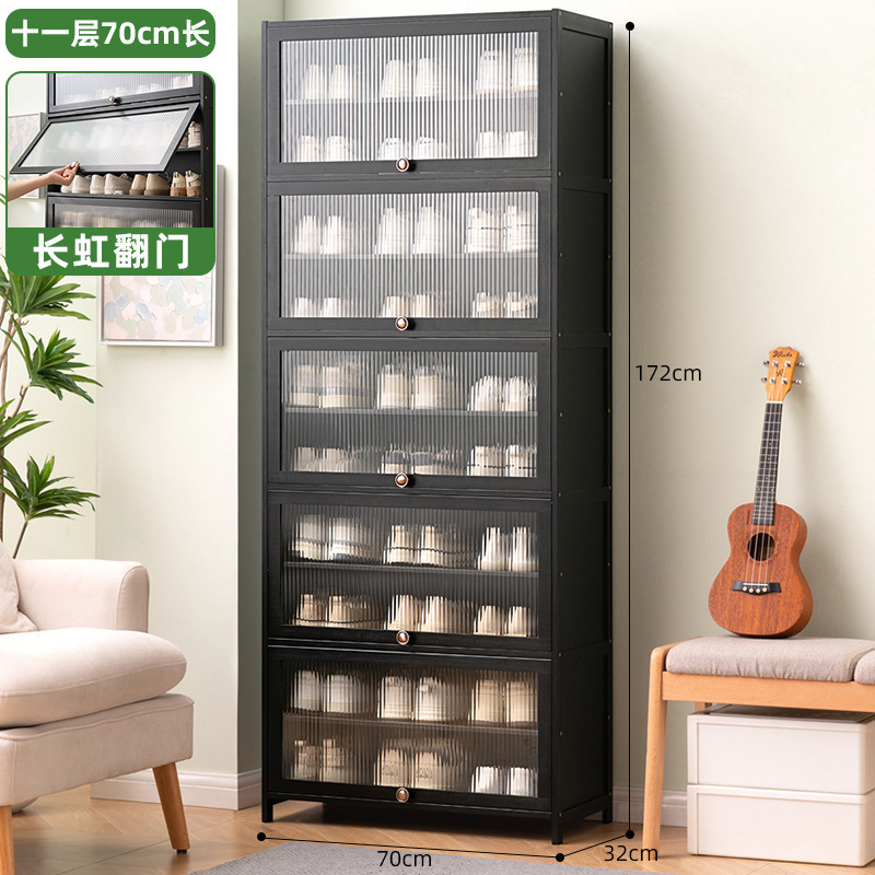 Changhong porte basculante-noir-11 couches 70cm