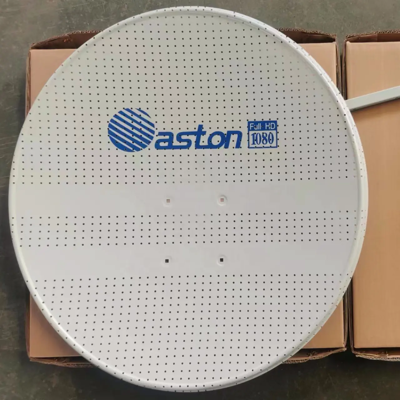 KU60cm-antena parabólica de malla y parabólica, antena parabólica sólida, venta directa de fábrica