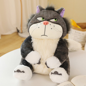 Quirky Lucifer Cat <strong>Plush</strong> Toy TikTok <strong>Marie</strong> Figaro Doll Keychain Design with PP Filling Low MOQ Children's Gift - Product Image 4