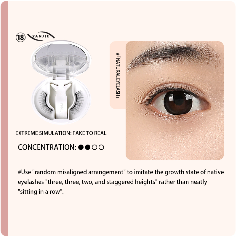 18 Cils naturels