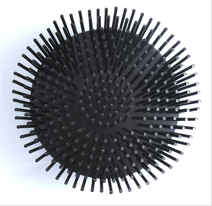 Hongyi Custom <strong>3w</strong> 5W 50 100 Watt Cnc Round Grow Headlight Led Heat Sink square Aluminum Cold Forging Pin Fin Floodlight <strong>Heatsink</strong> - Product Image 2