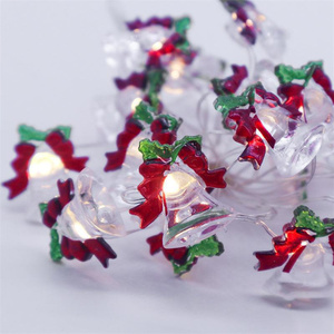 Battery Operated LED Night Light Colorful Santa Claus Xmas Tree Snowman <strong>String</strong> Light Christmas Decorative Lamp - Product Image 3