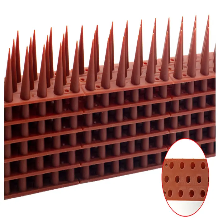 Alta Qualidade Anti Roosting Pombos Aves Spikes Bird Control Outdoor Pombo E Cat Control Pombo Repeller