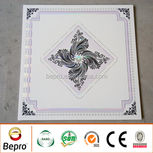 塑料聚氯乙烯天花板吊顶瓷砖聚氯乙烯天花板 - Product Image 5