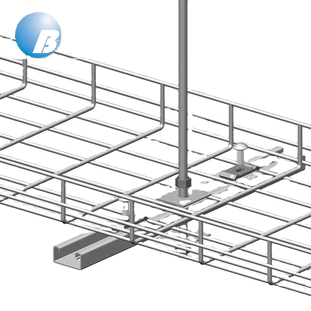 Besca dây thép không gỉ lưới cáp khay Nhà cung cấp giỏ Cáp khay hỗ trợ hệ thống