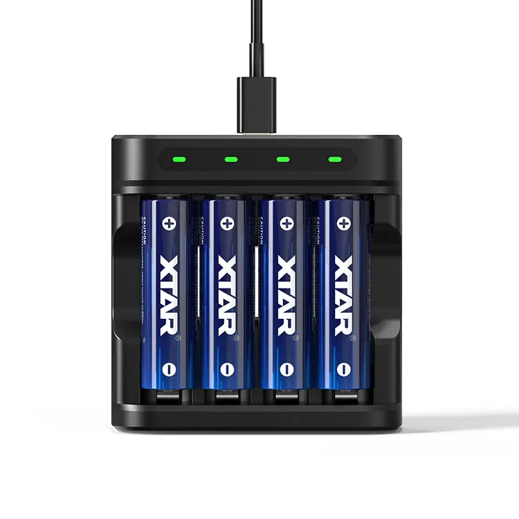 Xtar L4 USB 1.5V AA Pin Lithium Ion sạc AA pin có thể sạc lại 1.5V với bộ sạc