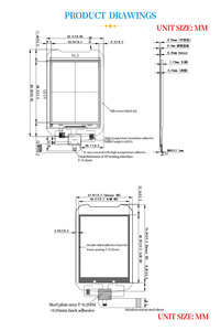 2,8 pulgadas Tft Lcd SPI 240*320 IPS pantalla táctil Monitor capacitivo Panel pantalla Industrial 2,8 pulgadas pantalla LCD módulos - Product Image 5