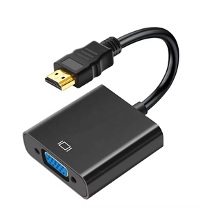 Wholesale HDTV to <strong>VGA</strong> Audio Video Cable Converter HD to <strong>VGA</strong> Adapter for hdmi Desktop Laptop Projector Monitor <strong>Computer</strong> - Product Image 1