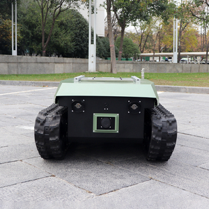 High Ground Clearance Latest Design Fast Speed Robot Tracked Chassis Remote <strong>Control</strong> 500m Suspension and Shock Absorption TINS-13