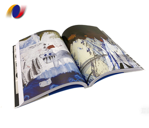 高品质定制出版图形小说书籍全彩哑光层压图形小说印刷 - Product Image 5