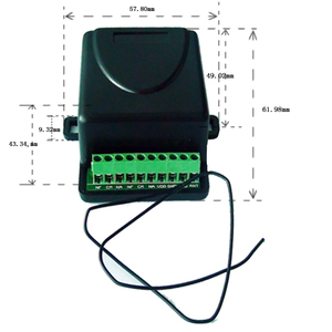 Kit trasmettitore ricevitore RF universale per sicurezza garage/cancello