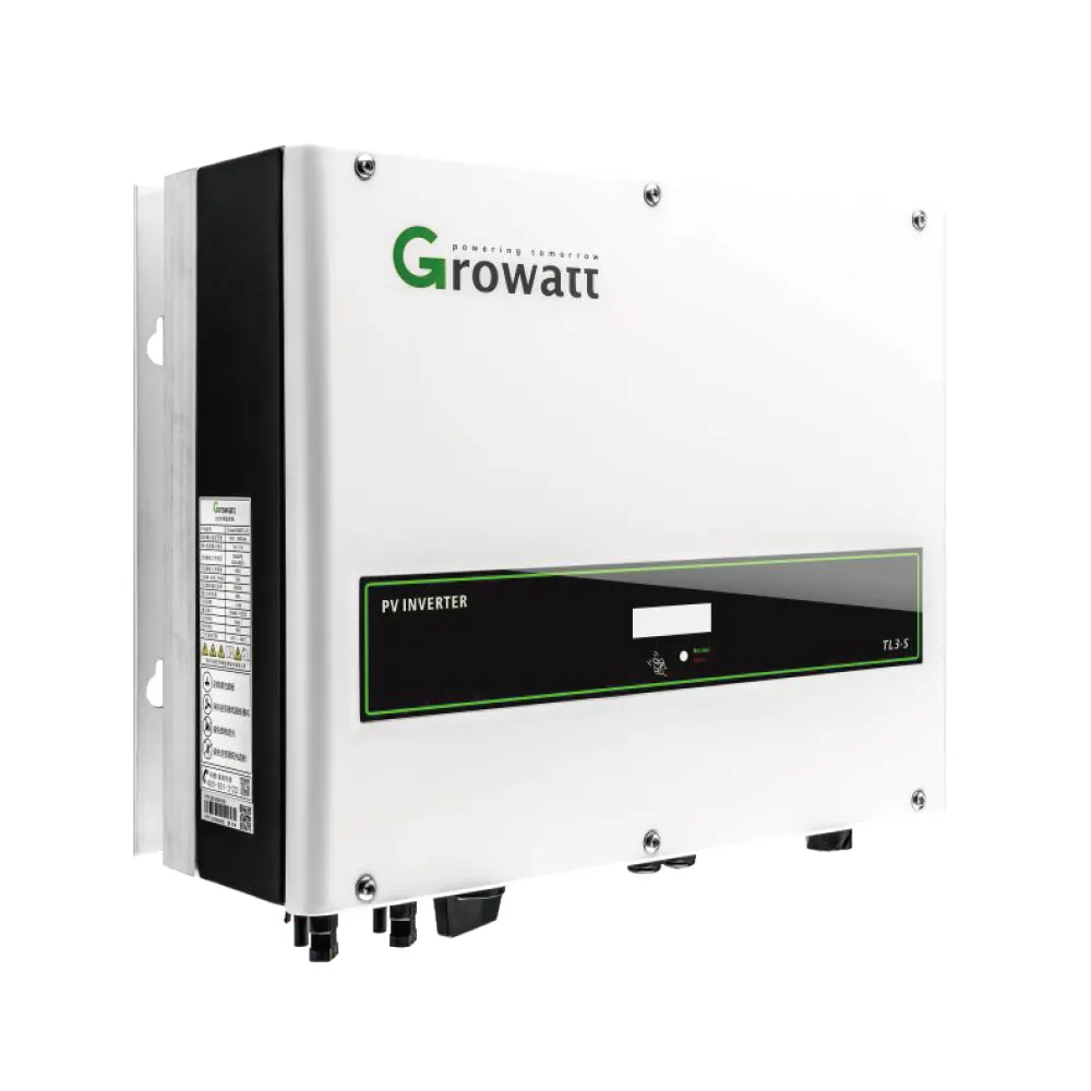 Growatt — onduleur d'énergie solaire de haute qualité, 15kw, 20kw, 3 phases, convertisseur MPPT, connexion au réseau