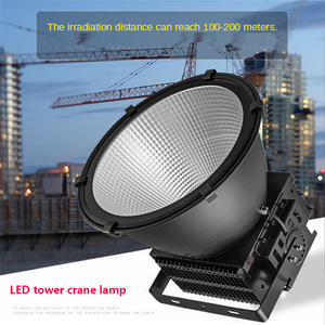 IP65 SMD大功率工程建筑塔式起重机灯压铸铝200w 300w 400w 500w 600w发光二极管高棚灯