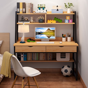 Venta al por mayor de fábrica, mesa de escritorio de madera maciza para oficina, hogar, edición de lujo, muebles de interior, mesa de estudio multifunción - Product Image 6