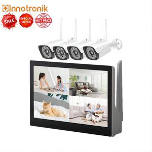 Innotronik Smart Touch Screen NVR Kits Wifi <strong>IPC</strong> <strong>Camera</strong> Video Wireless CCTV System 4CH 8CH Wireless 10 Inch LCD Display 3MP HD - Product Image 2