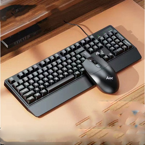 Best Cheapest Wired <strong>Keyboard</strong> and <strong>Mouse</strong> <strong>Computer</strong> PC Laptop Desk Office 104keys Gaming Office <strong>Keyboard</strong> <strong>Mouse</strong> Combo Set for AOC - Product Image 4