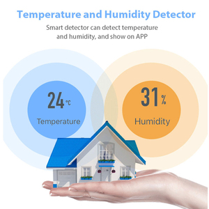 Manufacturer Zigbee Tuya <strong>Temperature</strong> and <strong>Humidity</strong> <strong>Sensor</strong> LCD Display <strong>Temperature</strong> <strong>Humidity</strong> Meter - Product Image 3