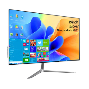 Nueva computadora de escritorio barata todo en uno Office School 19 "Core I3 I5 I7 PC de escritorio todo en uno con cámara y sonido - Product Image 1