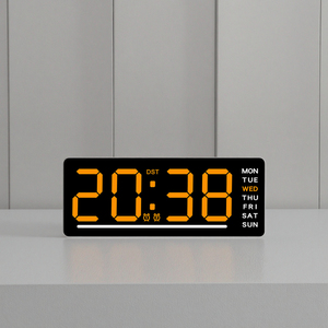 Цифровые настольные часы с логотипом на заказ - Product Image 1