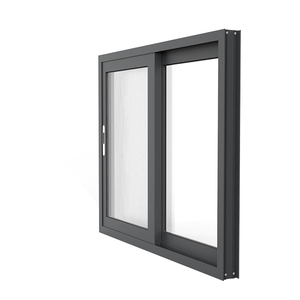 <span class=keywords><strong>Pvc</strong></span> הזזה חלון עיצוב Upvc זכוכית כפולה הזזה <span class=keywords><strong>Windows</strong></span> - Product Image 2