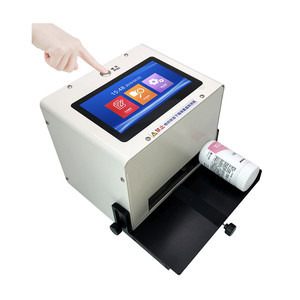 Date Picture Qr <strong>Code</strong> Label <strong>Variable</strong> Data 7 Inch Touch Screen Batch Coding Printer Intelligent Inkjet Coding Machine - Product Image 4