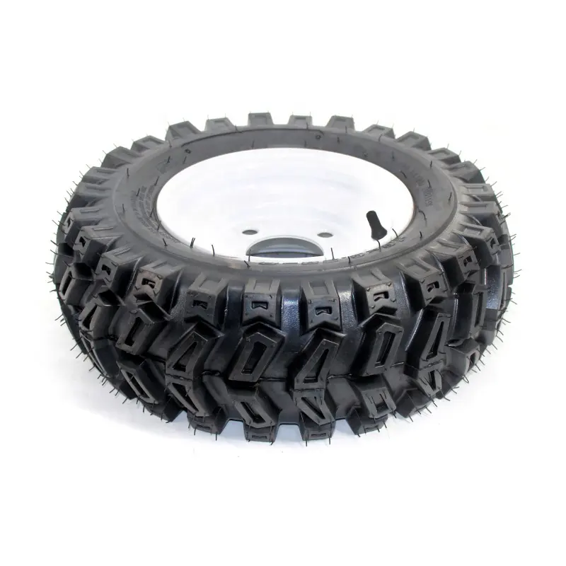 ATV tubeless jantlar 16x6.50-8 vakum lastiği ile 8 inç demir göbeği kar temizleme için çim biçme makinesi çiftlik araç aracı araba lastik parçaları