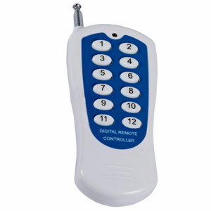 Codice fisso telecomando vendita calda 433MHZ 2264 codice fisso ad alta potenza 12 pulsanti wireless RF telecomando - Product Image 3