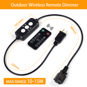 100W Led stringa di luce Dimmer con 20%, 50%, 75%, 100% diversa luminosità telecomando LED Dimmer - Product Image 2