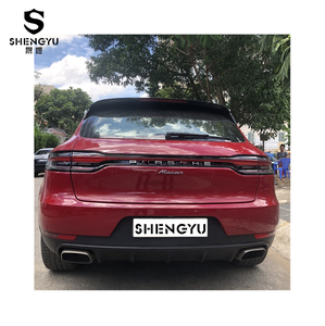 ชุดคิตตัวถังรถขายดี,สำหรับ Porsche Macan 2014-2017อัพเกรดเป็น2018-2021รุ่นเก่าเป็นสินค้าใหม่ประกอบด้วยประตูหลังและไฟท้าย