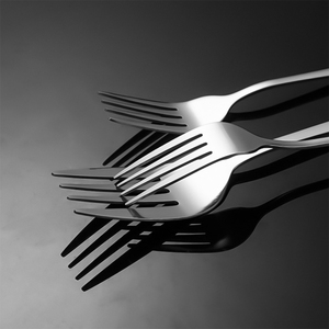 KHÁCH SẠN Bộ sưu tập thép không gỉ <span class=keywords><strong>Flatware</strong></span> thân thiện với môi kim loại dao kéo Set-Wedding bạc bao gồm dao muỗng nĩa - Product Image 3