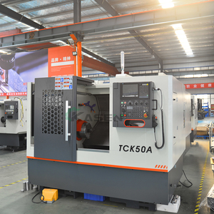 Venta caliente de fábrica TCK50 CNC Torno CNC de cama inclinada para procesamiento y mecanizado de metales Torno CNC horizontal - Product Image 6