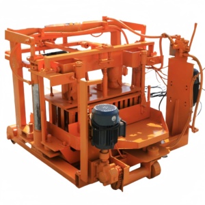 QT40-3A sistema di fabbricazione di blocchi di mattoni mobili mobili in frassino cavo - Product Image 1
