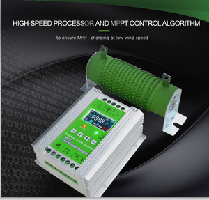 Supporta il Controller ibrido solare eolico del Monitor WiFi/ GPRS con funzione di ricarica Boost MPPT del generatore eolico, con dispositivo di carico ribaltabile - Product Image 5
