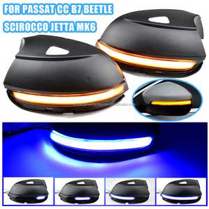 LED yan kanat dinamik dönüş sinyal ışığı dikiz aynası göstergesi VW Passat CC B7 Beetle Scirocco Jetta MK6 Euro PR - Product Image 3