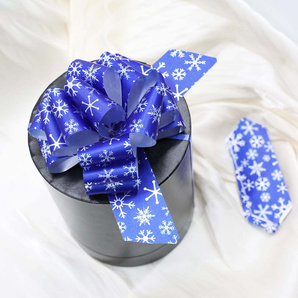 Flocon de neige bleu