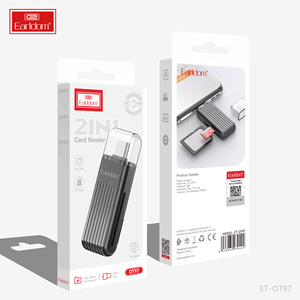 Eardom 2 in 1 OTG + การ์ดรีดเดอร์รองรับการ์ด SD การ์ด TF พร้อมปลั๊กและเล่นความเร็วสูง - Product Image 6