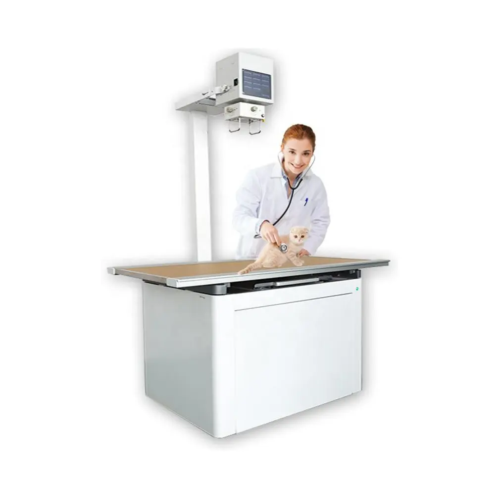 Machine à rayons X portable médicale radiographie chien vétérinaire 5kw X Ray équipement pour animaux machine à rayons X vétérinaire