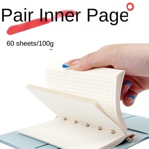 Piccolo libro a fogli mobili per taccuino Mashu M5 con cinturino rosso per la scrittura-piccolo diario di guida rosso e diario di piano a mano - Product Image 3