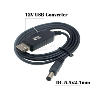 High Quality Voltage Booster Step up Charger 5.5x2.1mm DC 5V to 12V USB Power Cable for Wifi Router Modem Fan <strong>LED</strong> <strong>Light</strong> - Product Image 4