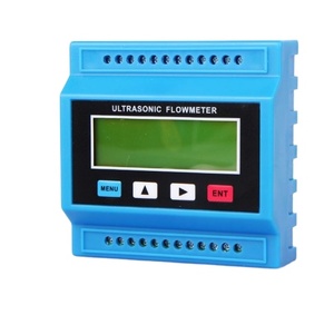 ขนาดเล็กแบบพกพา CLAMP ON Meter สําหรับน้ําจอแสดงผล LCD 4-20ma PULSE รีเลย์เอาต์พุตเครื่องวัดการไหลอัลตราโซนิก - Product Image 2
