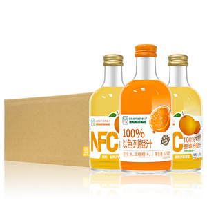Zhenzhen 100% ピューレジュースコレクション325ml * 15ボトル全箱オレンジゴールデンパール梨色野菜フルーツドリンク卸売 - Product Image 1