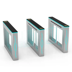 Zento costruzione ufficio RFID carta di sicurezza sistema di controllo di accesso automatico opzione colore oscillazione barriera tornello cancello - Product Image 1