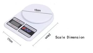 Mini Digital 10kg Digital Scale SF-<strong>400</strong> Food Scale in Grams and Ounces Electronic Scale for Farm - Product Image 3